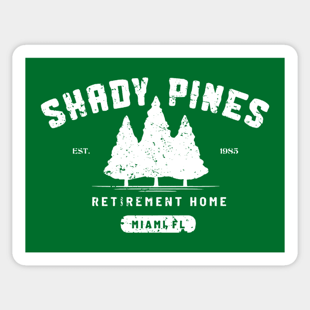 Shady Pines miami Sticker by Abslt Studio